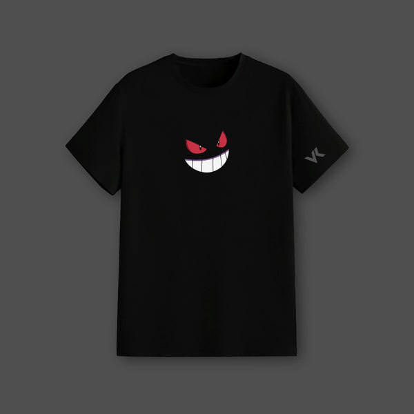 Gengar Regular Fit Black T-Shirt - 2