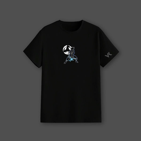 Lightning Shadow Kakashi – Regular Fit Black T-Shirt - 2