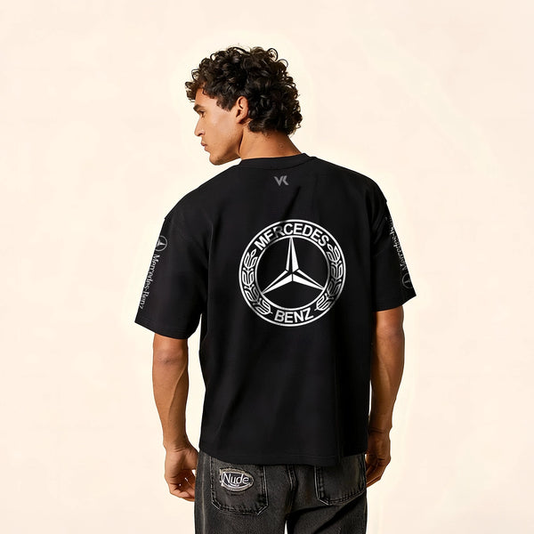 Vlack Mercedes AMG Black Oversize Fit Tshirt
