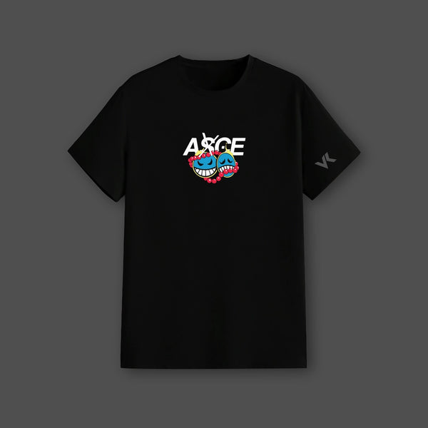 One Piece Ace Regular Fit Black T-Shirt - 2
