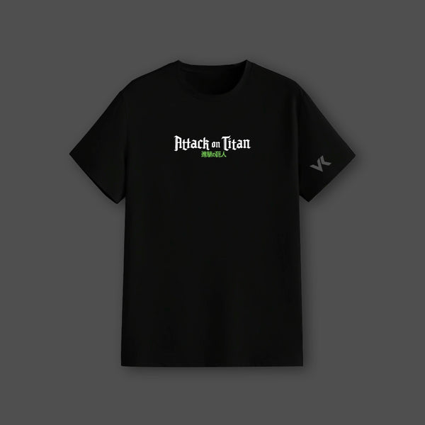 Eren Yeager Attack on Titan Black Regular Fit T-shirt - 2