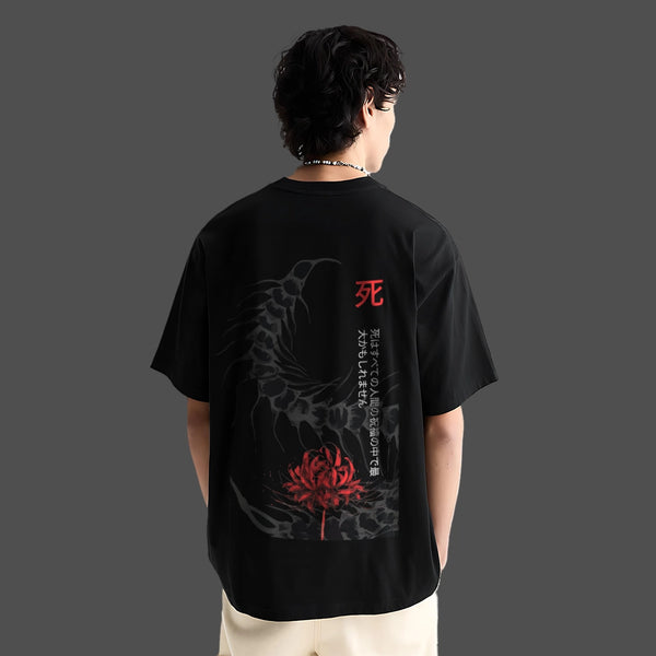 Centipede Ghoul Kaneki – Oversized Fit Black T-Shirt