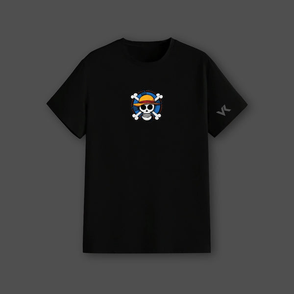 Straw Hat Crew Regular Fit Black T-Shirt - 2