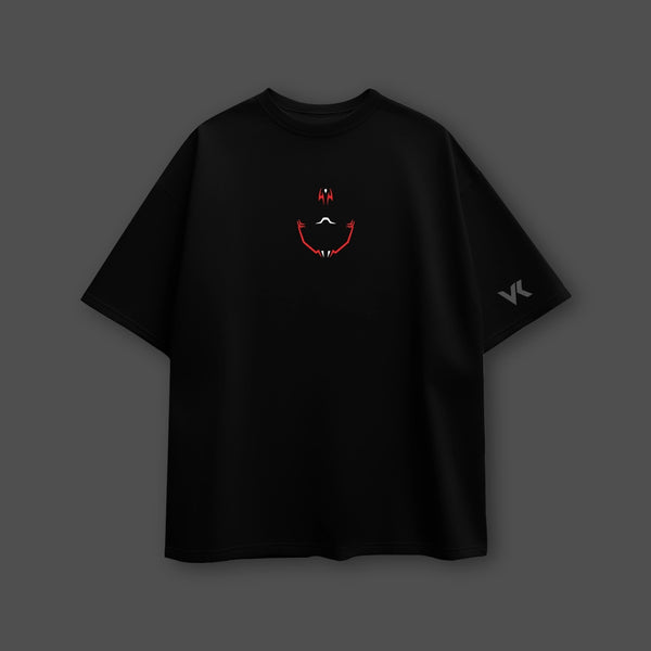 Cursed King Sukuna – Oversized Fit Black T-Shirt - 2