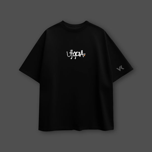 Travis Scott Scream Oversized Fit Black T-Shirt - 2