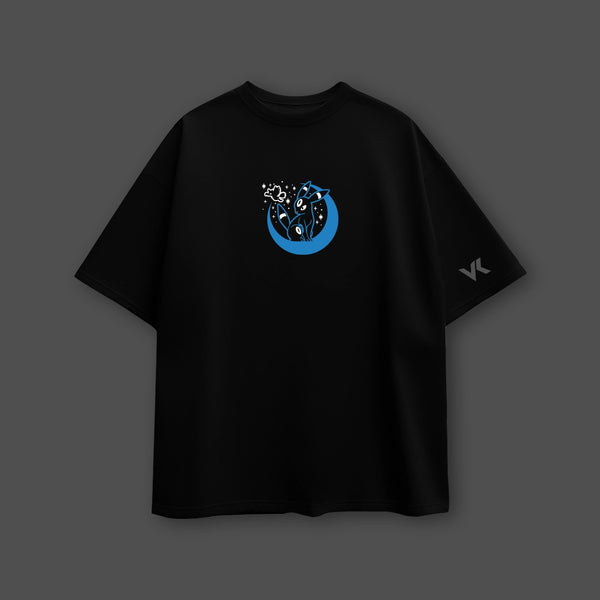 Umbreon Oversized Fit Black T-Shirt - 2