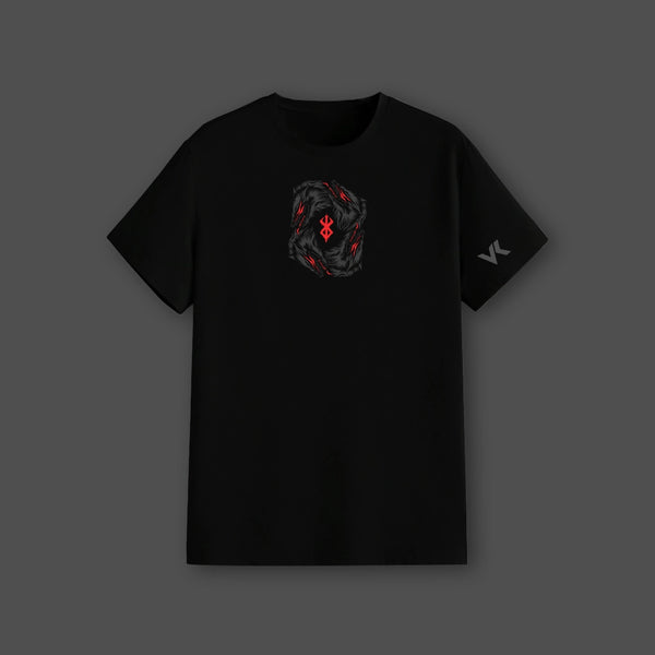 Berserk - Pain into Power - Black Regular Fit T-Shirt - 2