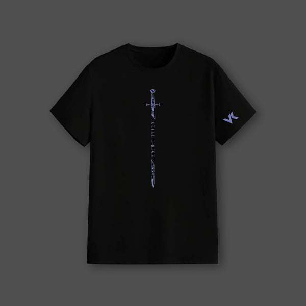 Shadow Monarch’s Grin - Solo Leveling Black Regular Fit T-Shirt - 2