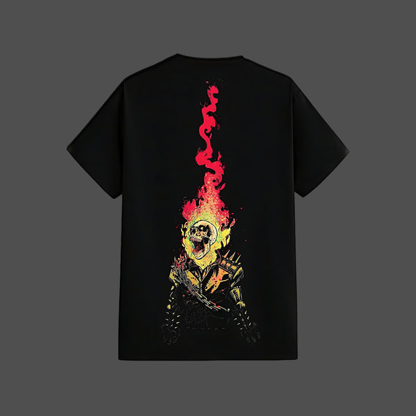Soul on Fire - Black Regular Fit T-Shirt