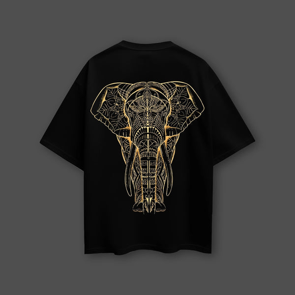 Majestic Spirit - Black Oversize T-Shirt
