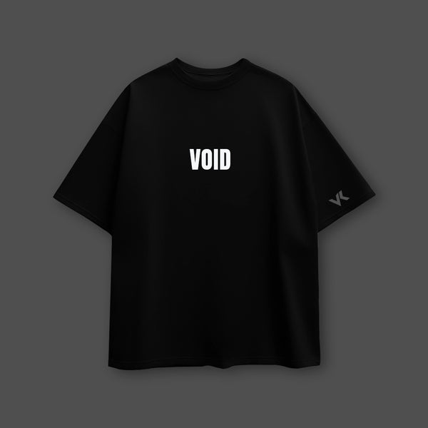 Vlack Void Black Oversized Fit Tshirt - 2