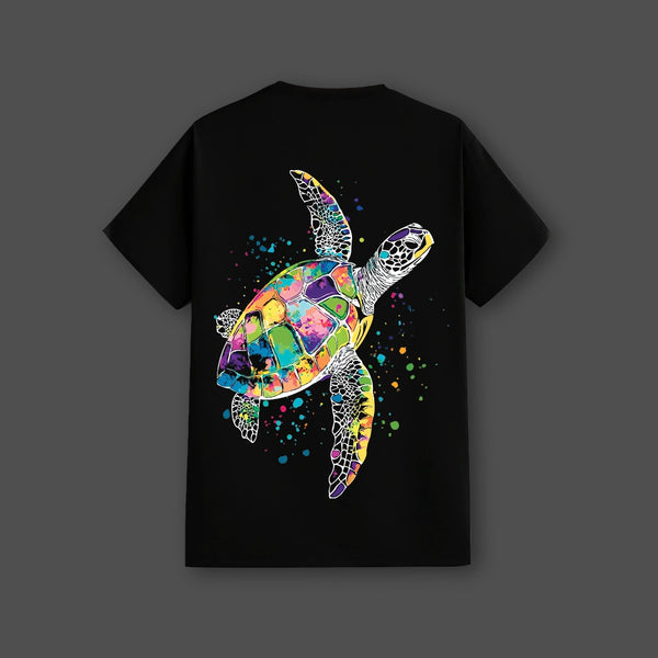 Wanderer of Depths - Black Regular Fit T-Shirt