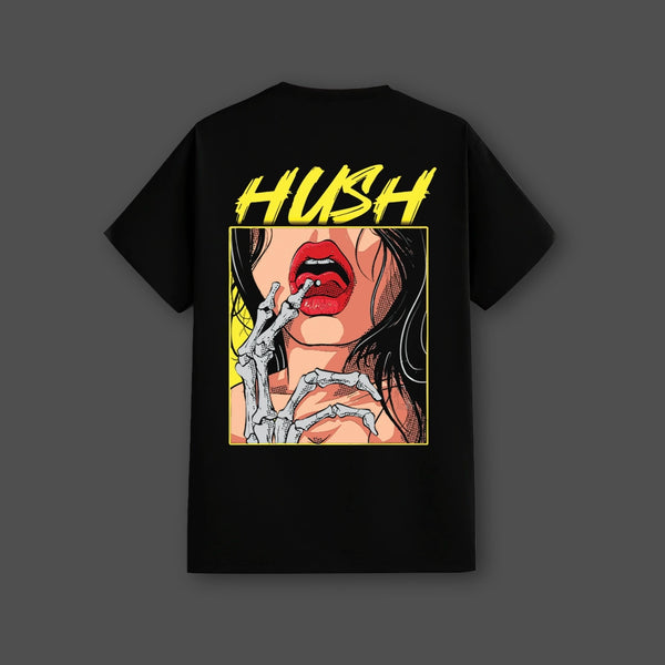 Silence Speaks Loudest - Black Regular Fit T-Shirt