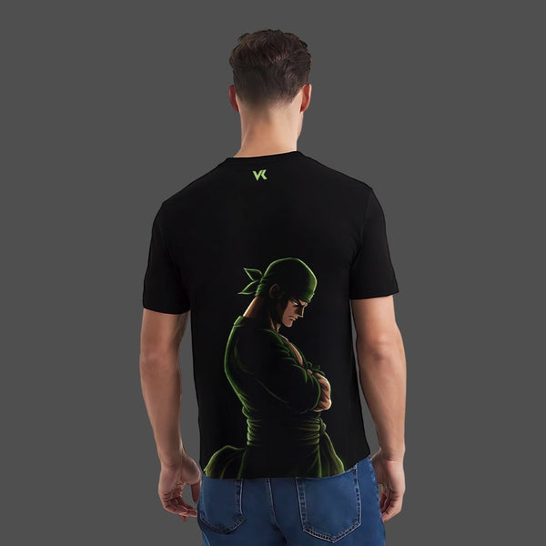 Zoro (One Piece) Regular Fit Black T-Shirt