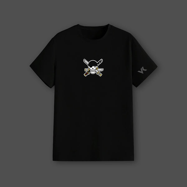 Zoro (One Piece) Regular Fit Black T-Shirt - 2