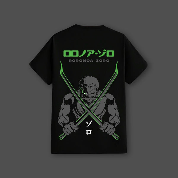 Blade Master Zoro – Regular Fit Black T-Shirt
